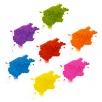Coloured Paint Pouches