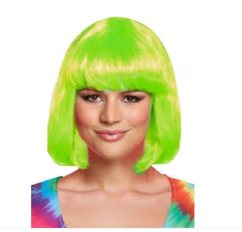 Green wig discount