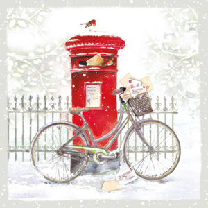 Postbox and Bicycle