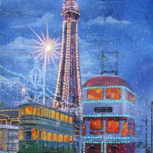 Blackpool Tram Local Scene