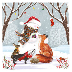 3. 'Snowsey Frosty Friends' Christmas Cards
