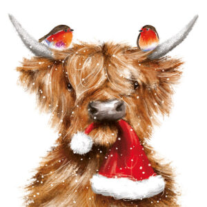 Hitching A Ride - Christmas Card