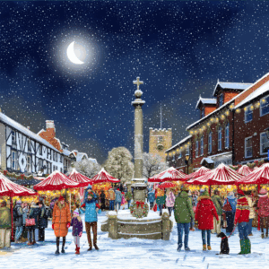 Local Scene - Poulton-le-Fylde Christmas Card