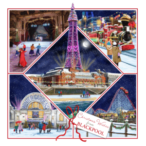 Local Scene - Blackpool Christmas Card