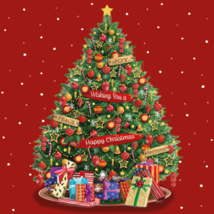 Abundant Tree - Christmas Card